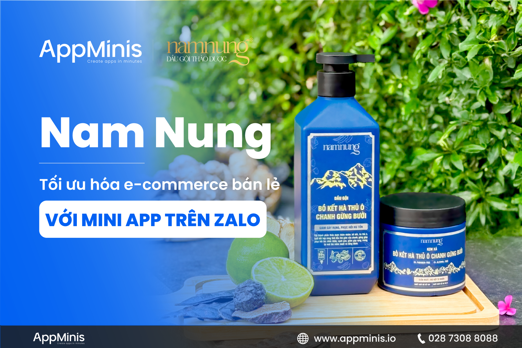 Zalo Mini App Nam Nung – Tối ưu hóa E-commerce bán lẻ