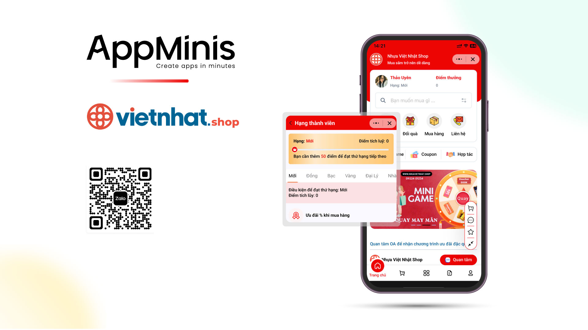 Dự án Mini App Việt Nhật
