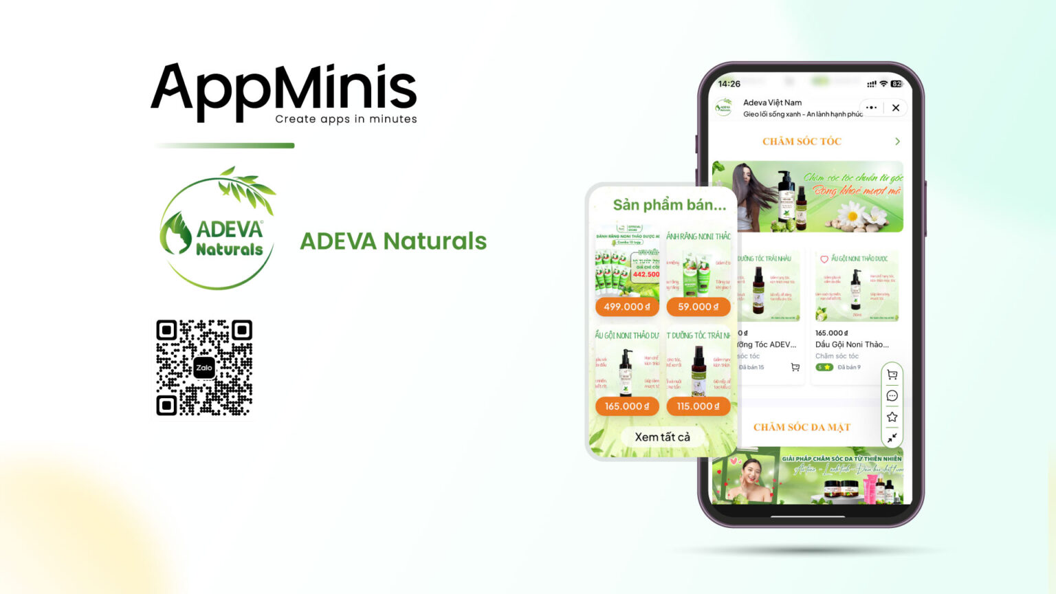 Dự án Mini App ADEVA - Nền tảng AppMinis