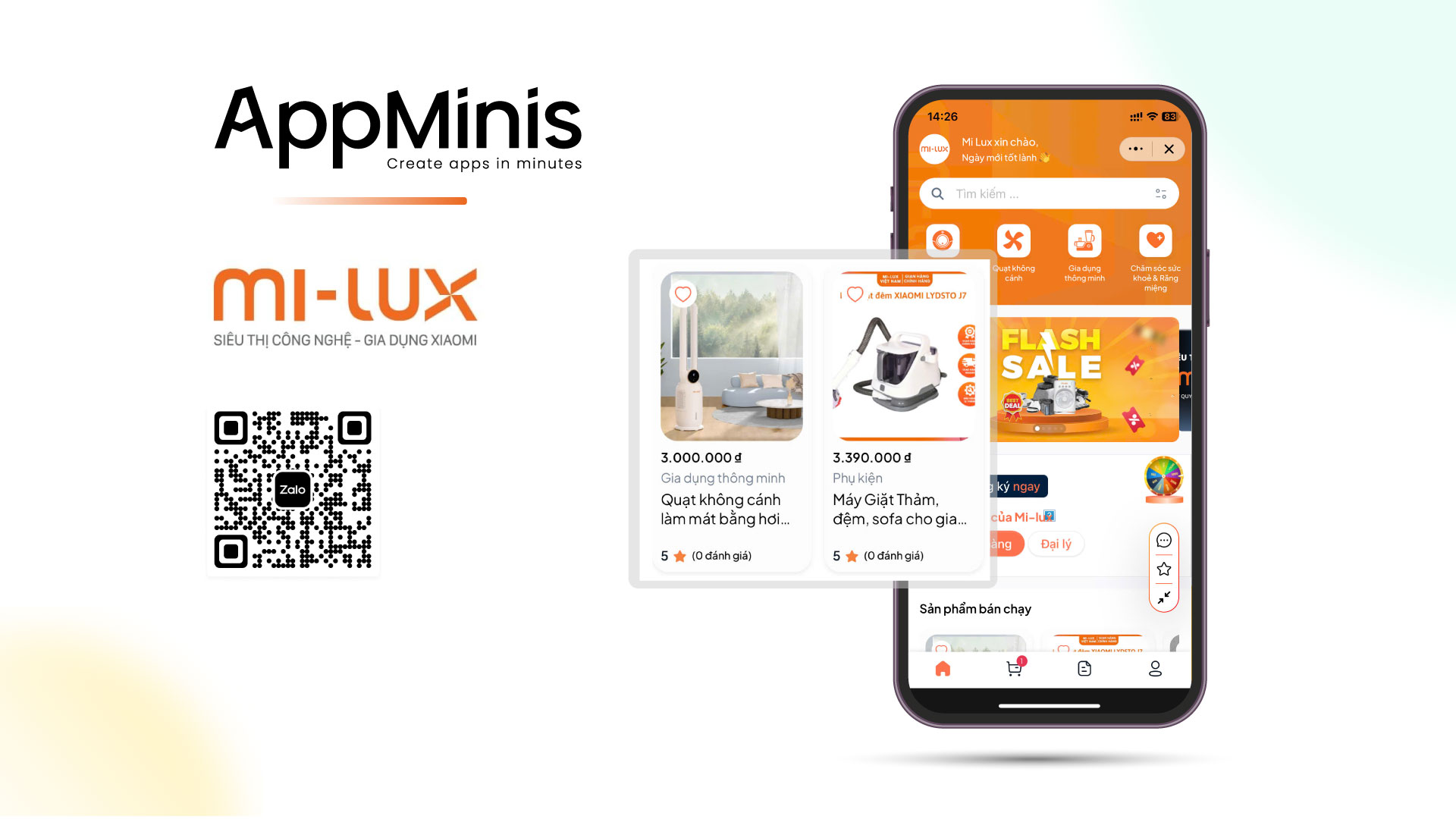Dự án Mini App Mi-Lux