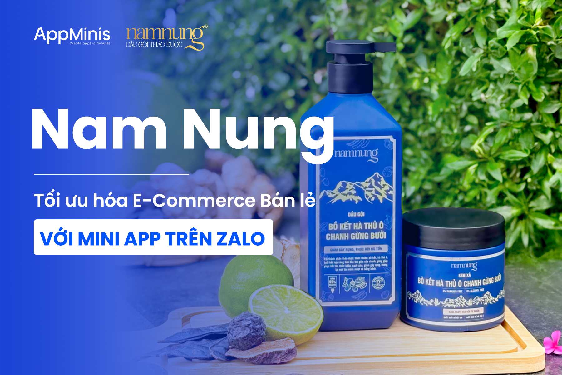 Zalo Mini App Nam Nung – Tối ưu hóa E-commerce bán lẻ