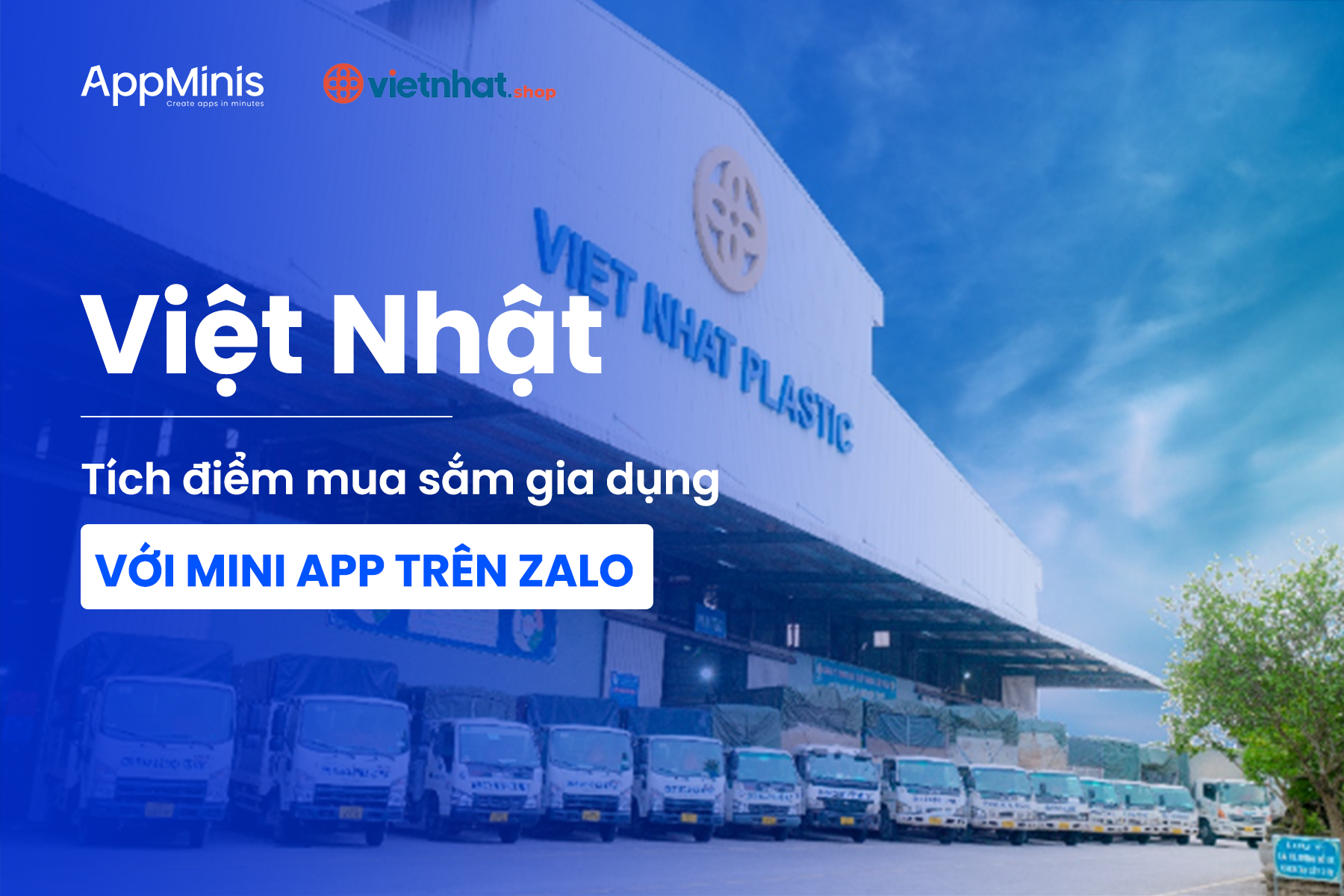 Zalo Mini App Việt Nhật – Tính năng tích điểm thưởng trong mua sắm gia dụng