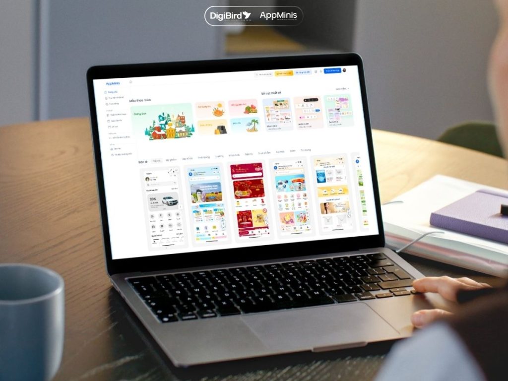 Visual design cần được đồng bộ với màu sắc thương hiệu